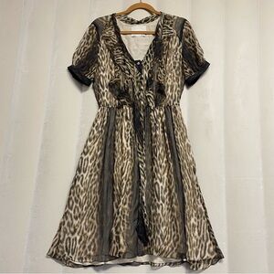 Jason Wu Women’s Dress Resort 2011 Collection Silk Animal Print Luxury Designer